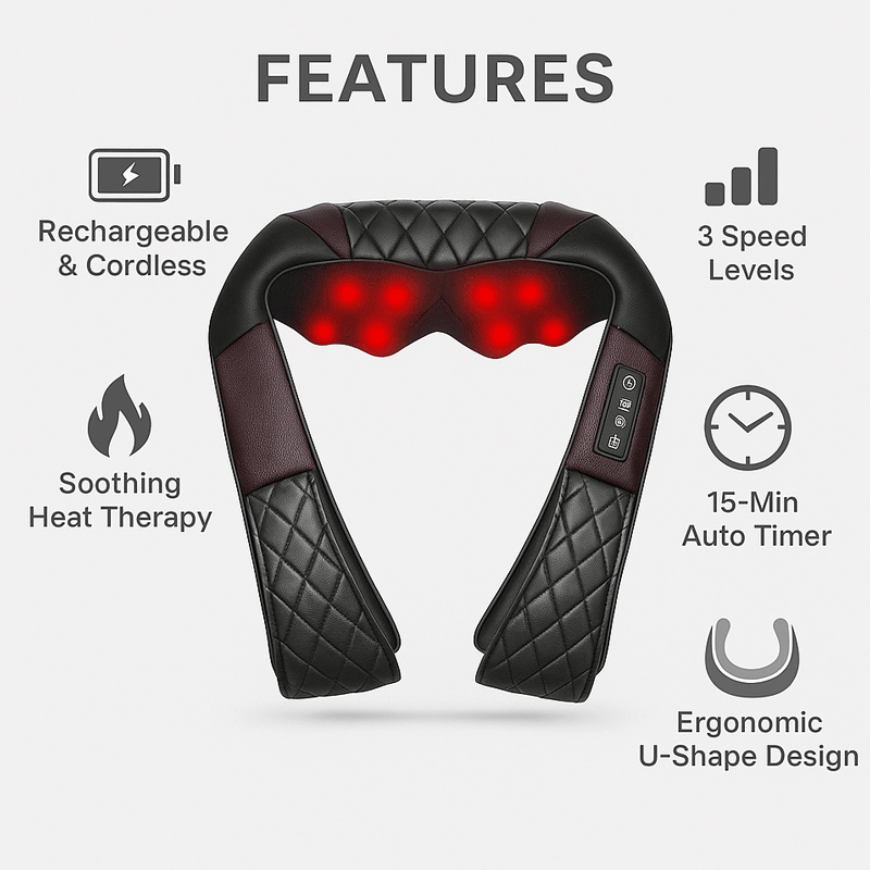 Shiatsu Neck Shoulder Massager